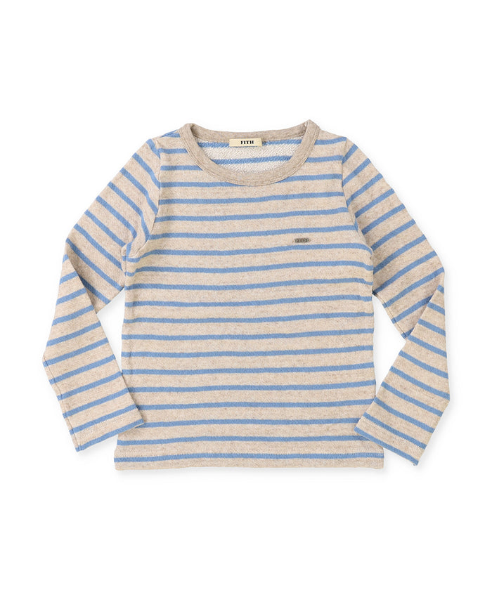 Pile Striped Long Sleeve Tee