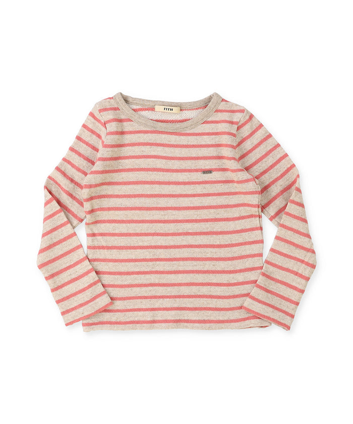 Pile Striped Long Sleeve Tee