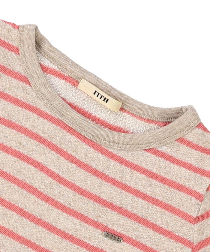 Pile Striped Long Sleeve Tee