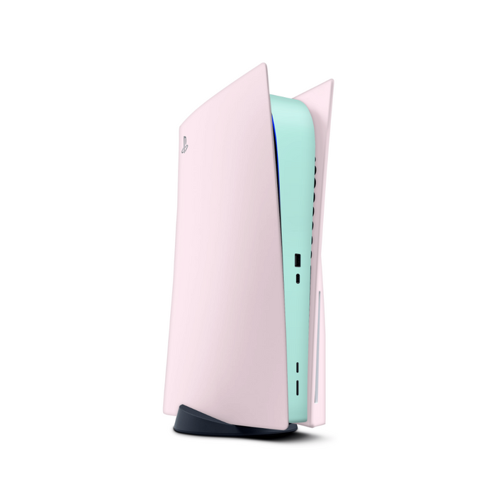 Pink Mint Retro Pastels PS5 Decal Skins