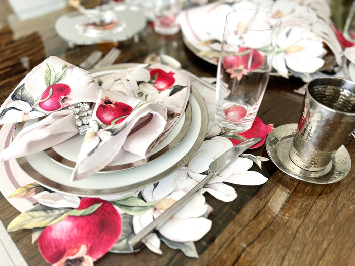 Pomegranate Easy-Care Napkins (set of 6)