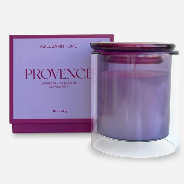 Provence Glass Vessel - Scented Candle