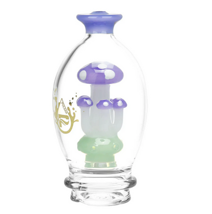 Pulsar Puffco Shroom Cluster Glass Attachment (Blue) - Dome Chamber Design, Borosilicate Glass, and Smooth Filtration for Puffco Peak eRigs