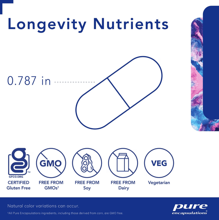 Pure Encapsulations Longevity Nutrients Capsules