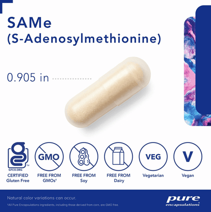 Pure Encapsulations SAMe Capsules