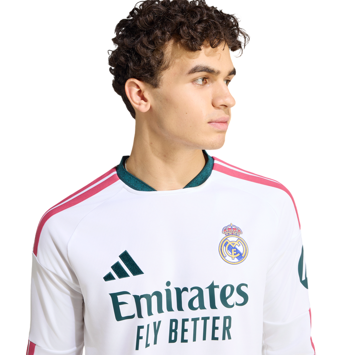 Real Madrid 26/27 Home Long Sleeve Jersey (KC3952)