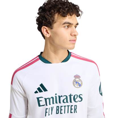 Real Madrid 26/27 Home Long Sleeve Jersey (KC3952)