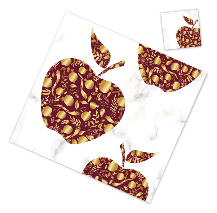 ROSH HASHANA RED APPLES PAPER PLACEMAT