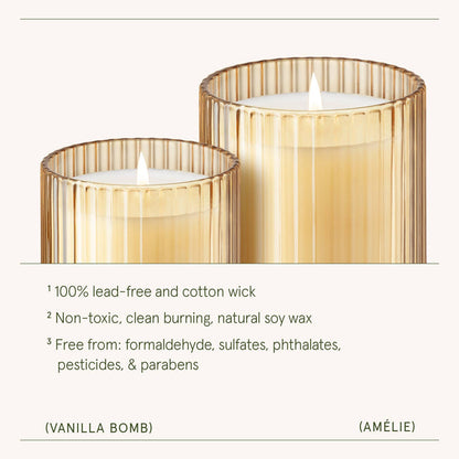 Scented Candle - Vanilla Bomb - 19oz | La Jolie Muse
