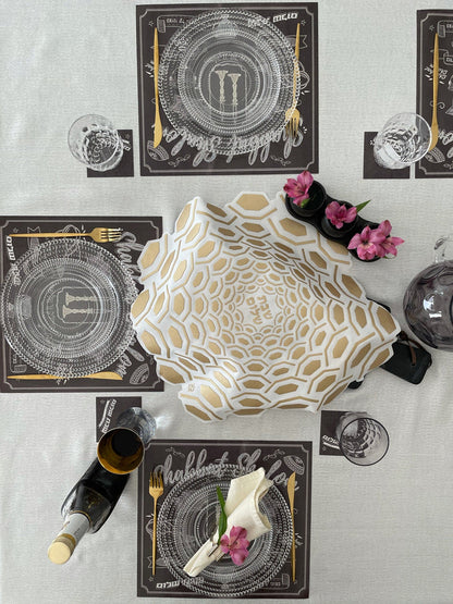 SHABBAT CHALK PAPER PLACEMAT