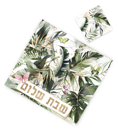 SHABBAT TROPICAL PAPER PLACEMAT