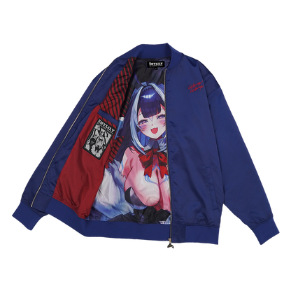 Shylily: Bunny Lily Womp Womp Satin Jacket - Gamer Supps