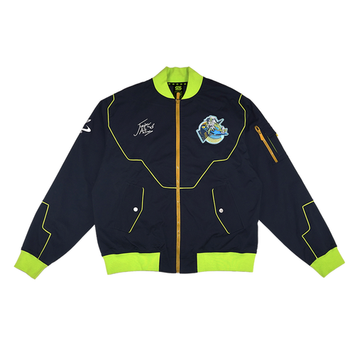 Space Invader Juniper: Bomber Jacket - Gamer Supps