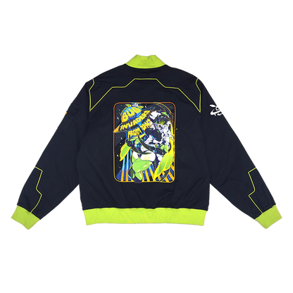 Space Invader Juniper: Bomber Jacket - Gamer Supps