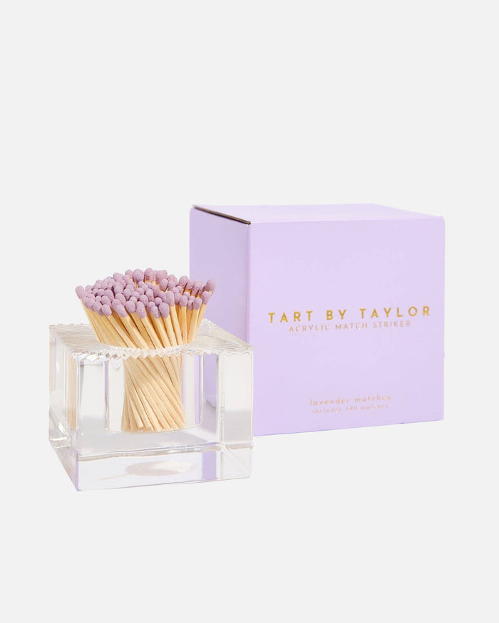 Square Match Striker | Lavender Matches
