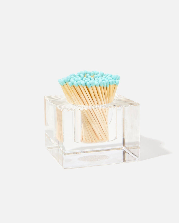 Square Match Striker | Light Blue Matches