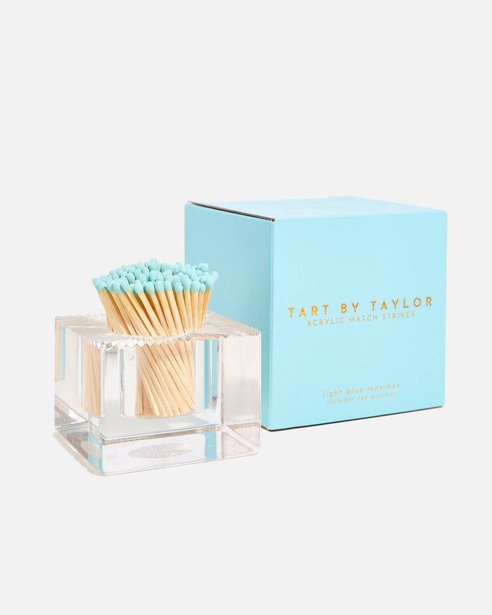 Square Match Striker | Light Blue Matches