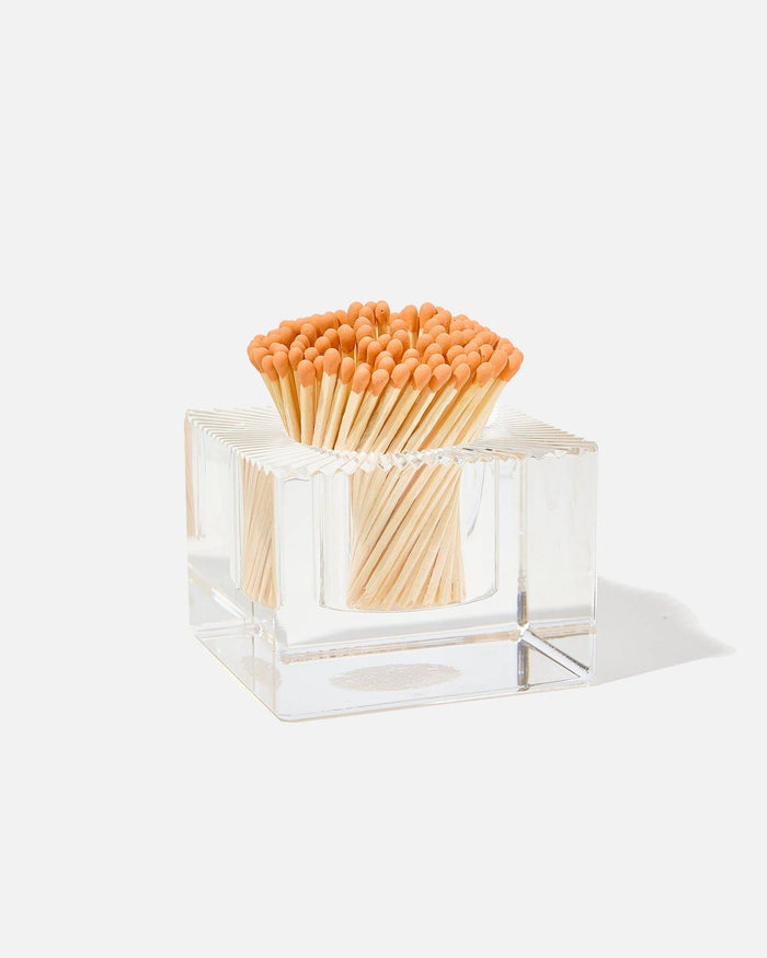 Square Match Striker | Orange Matches