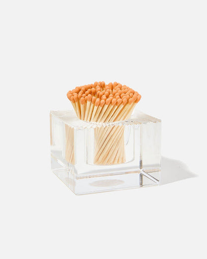 Square Match Striker | Orange Matches