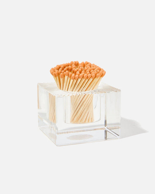 Square Match Striker | Orange Matches