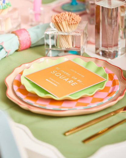 Square Match Striker | Orange Matches