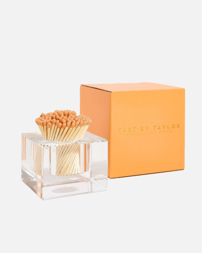 Square Match Striker | Orange Matches