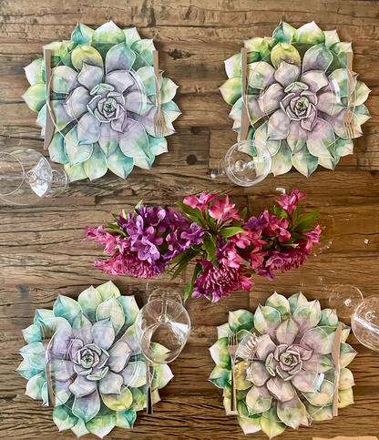 SUCCULENT LOVE PAPER PLACEMAT