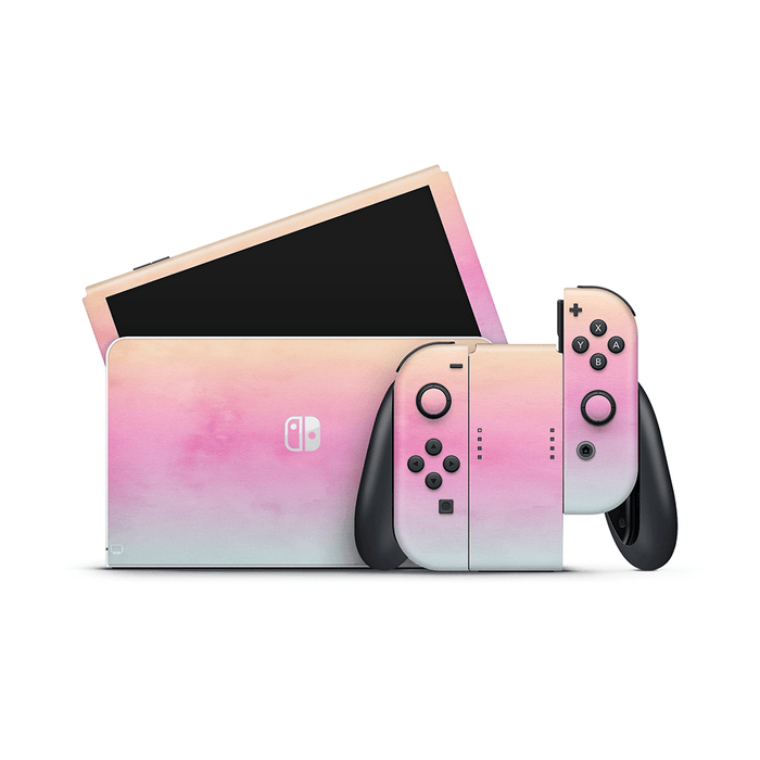 Summer Popsicles Nintendo Switch OLED Decal Skin