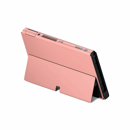 Summertime Coral Nintendo Switch OLED Decal Skin
