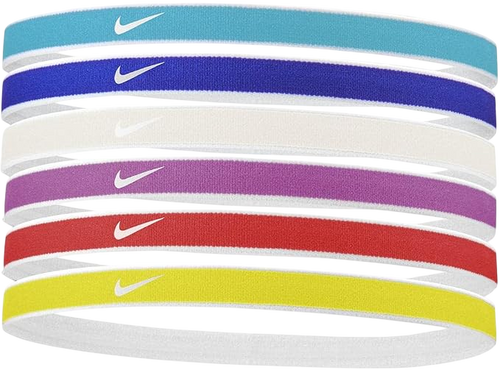 Swoosh Sport Tipped Headbands 6 Pack (N.100.2021.406.OS)