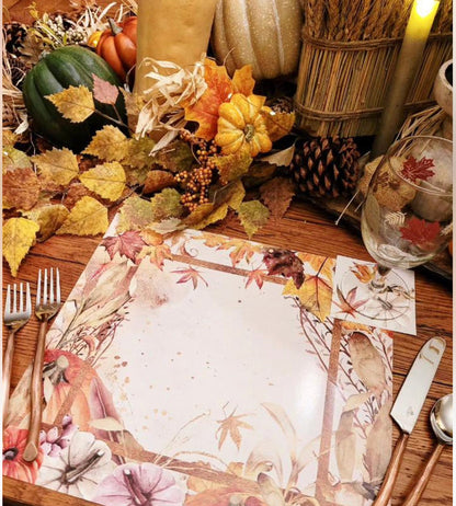 THANKSGIVING / FALL PAPER PLACEMAT