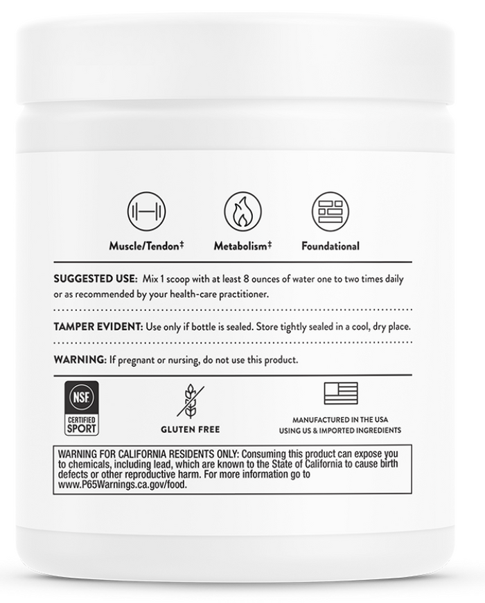 Thorne Amino Complex Powder - Lemon
