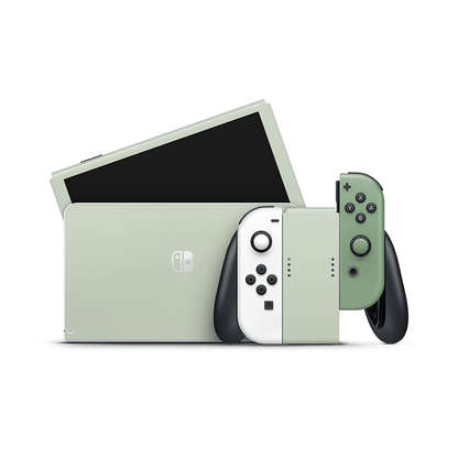 Timberland Green Nintendo Switch OLED Decal Skin