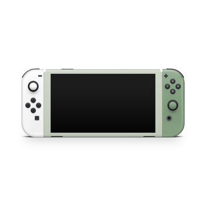 Timberland Green Nintendo Switch OLED Decal Skin