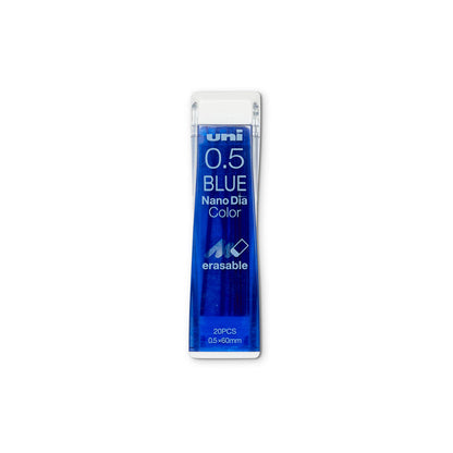 Uni Nano Dia .5mm Lead Refill - Blue