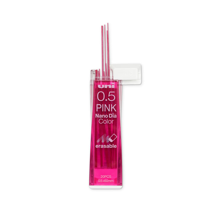 Uni Nano Dia .5mm Lead Refill - Pink