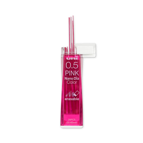 Uni Nano Dia .5mm Lead Refill - Pink