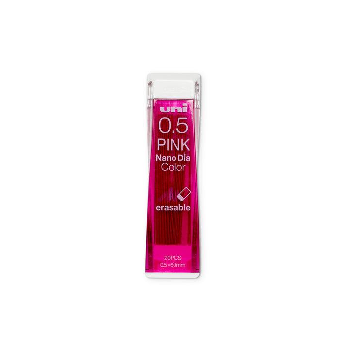 Uni Nano Dia .5mm Lead Refill - Pink