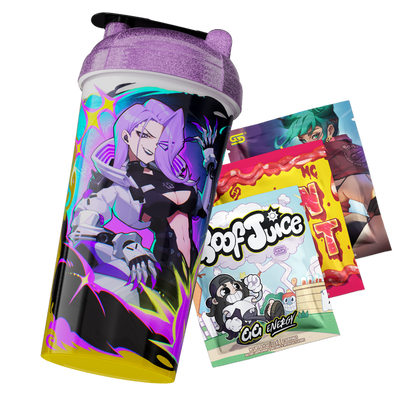Waifu Cups x AiCandii: Cyber All Over Print Shaker - Gamer Supps