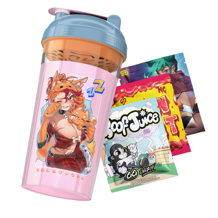 Waifu Cups x Buffpup & ShiaBun: Sleep Over