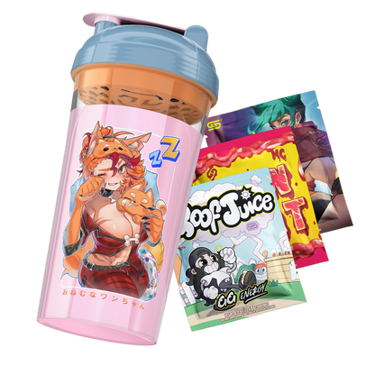 Waifu Cups x Buffpup & ShiaBun: Sleep Over