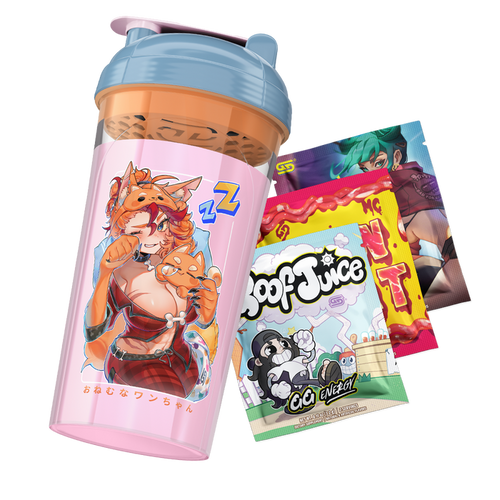 Waifu Cups x Buffpup & ShiaBun: Sleep Over
