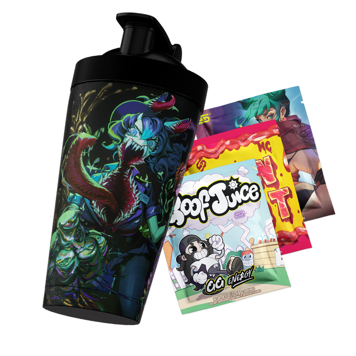 Waifu Cups x CottontailVA: Gluttony Metal Shaker - Gamer Supps