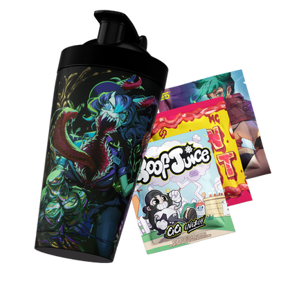 Waifu Cups x CottontailVA: Gluttony Metal Shaker - Gamer Supps