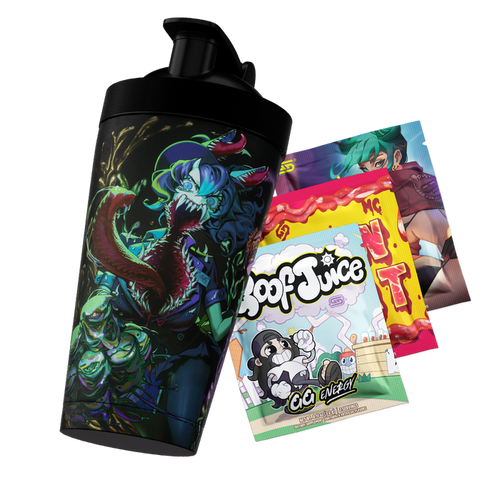 Waifu Cups x CottontailVA: Gluttony Metal Shaker - Gamer Supps