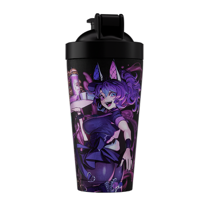Waifu Cups x CottontailVA: Gluttony Metal Shaker - Gamer Supps
