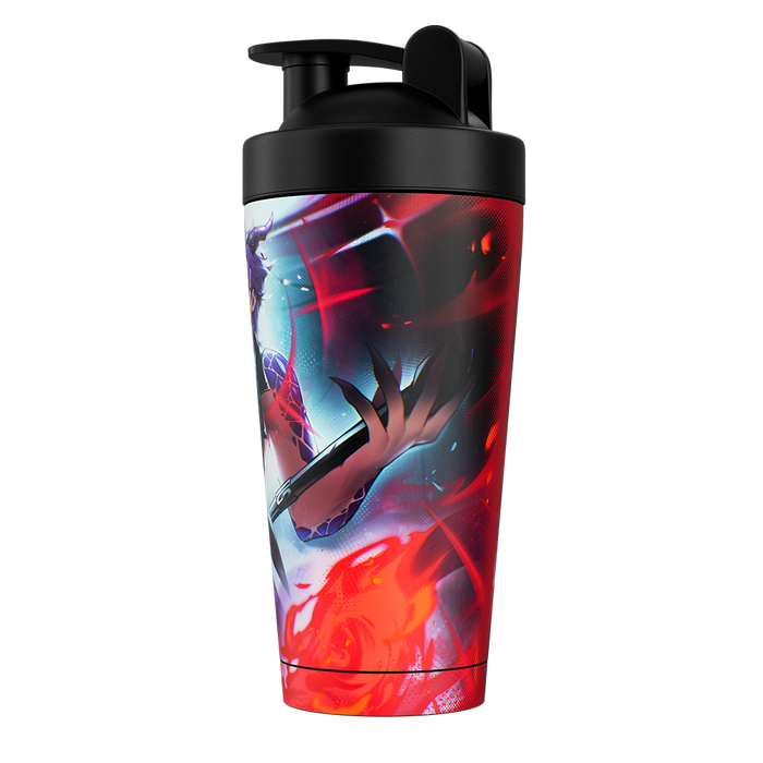 Waifu Cups x Dooley Noted: Ashen Metal Shaker - Gamer Supps