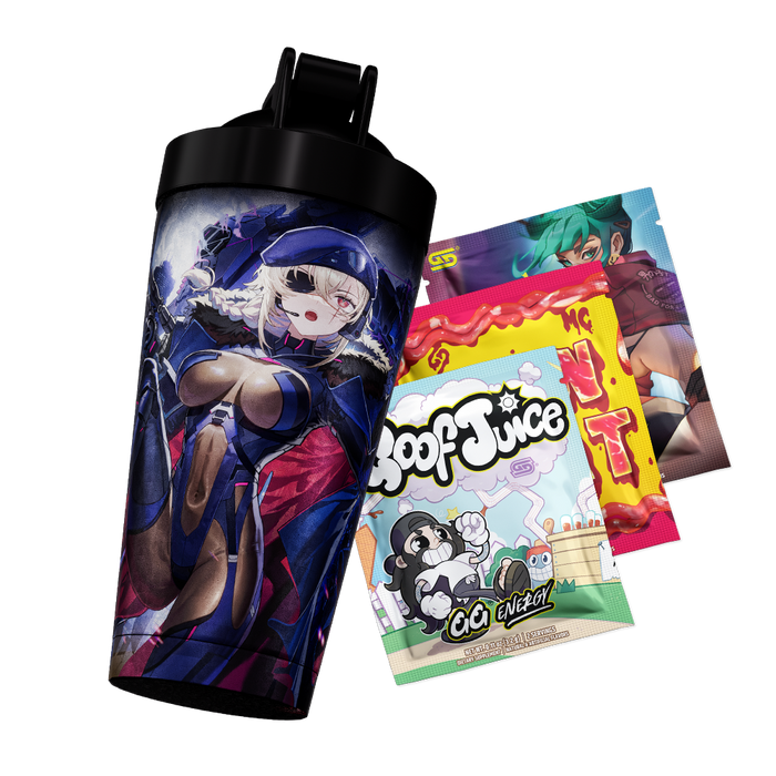 Waifu Cups x Saruei: Ground Zero Metal Shaker - Gamer Supps