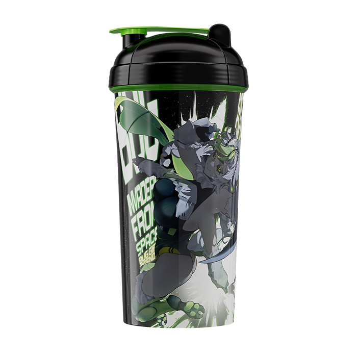 Waifu Cups x Space Invader Juniper: All Over Print Shaker - Gamer Supps