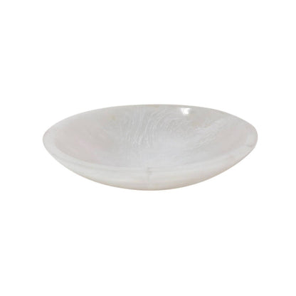 White Resin - Salad Bowl